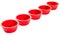 Red Silicone Muffin Baking Cup I