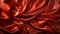 A red silk fabric draped over a red background