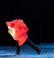 Red silk fan 4-Chinese folk dance-Graduation Show of Dance Department