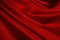 red silk satin curtain luxury background for design soft folds shiny smooth fabric