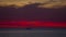 Red sky sunset phuket island panorama 4k time lapse thailand