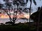 Red Sky on Waimanalo Beach at Dawn