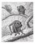 Red Slender Loris or Loris tardigradus, vintage engraving