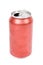 Red soda can