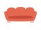 Red Sofa Home Interior, Comfortable Sofa Furniture