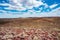 Red soil looking over the hot arid Australian land