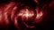 Red Space Vortex with Starfield Loopable Motion Background