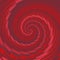 Red spiral pattern - digitally rendered background