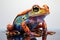 Red-spotted tree frog (Rana arborea) Generative AI Generative AI