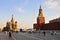 Red square in moscow