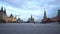 Red square, Saint Basil\'s Cathedral, GUM store, Spasskaya Tower, Lenin\'s Mausoleum, Kremlin Senate and Kremlin Wall