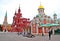 Red Square view from Nikolskaya street