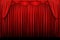 Red Stage Curtain