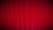 Red stage curtains animation