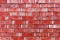 red stained painted dirty old weathered red vintage worm brick wall stained retro style surface aged alley bricks