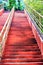 Red staircase