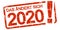 red stamp that changes in 2020 (in german