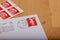 The red stamp of the Post Office, to send a priority letter, has been abolished since January 1, 2023