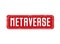 Red stamp and text metaverse. Vector Illustration