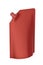 Red stand-up pouch with spout