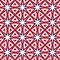 Red star burst abstract geometric seamless textured pattern background