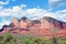 Red stone landscape of sedona, in arizona