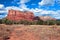 Red stone landscape of sedona, in arizona