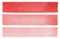 Red striped abstract background, watercolor line  on the white texture paper background, background or template for text