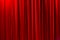 Red striped curtain in theater elegant texture background.