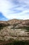 Red striped hills, Badlands National Park, South Dakota