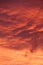 Red sunrise cloudscape
