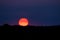 Red Sunset From Seaford in Sussex