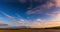 Red sunset sky time lapse. Clouds timelapse nature background. Dramatic evening color beauty. Twilight, dusk dawn