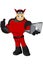 Red Superhero - Thumb Up With Laptop