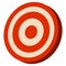 Red target mark, cross hair. Pinpoint, locate, location icon. Accurate, accuracy concept