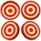 Red target mark, cross hair. Pinpoint, locate, location icon. Accurate, accuracy concept