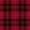Red Tartan Plaid Seamless Scottish Pattern