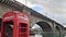 A Red Telephone Booth by the London Bridge, Lake Havasu, Arizona, USA