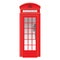 Red telephone box - London - very detailed