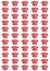 Red telephones pattern
