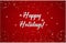 Red text background snow Christmas snowing holidays holy merry new year 2021