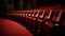 red theater chairs