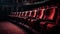 red theater chairs