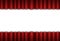 Red theater silk curtain background