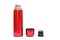 Red thermo bottle