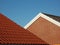 Red tile roof