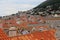 Red tiled roofs of old Dubrovnik, Croatia