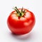 Red Tomato On White Background: Zeiss Batis 18mm F2.8, High-key Lighting