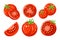 Red tomatoes collection