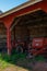 A red tractor barn 2